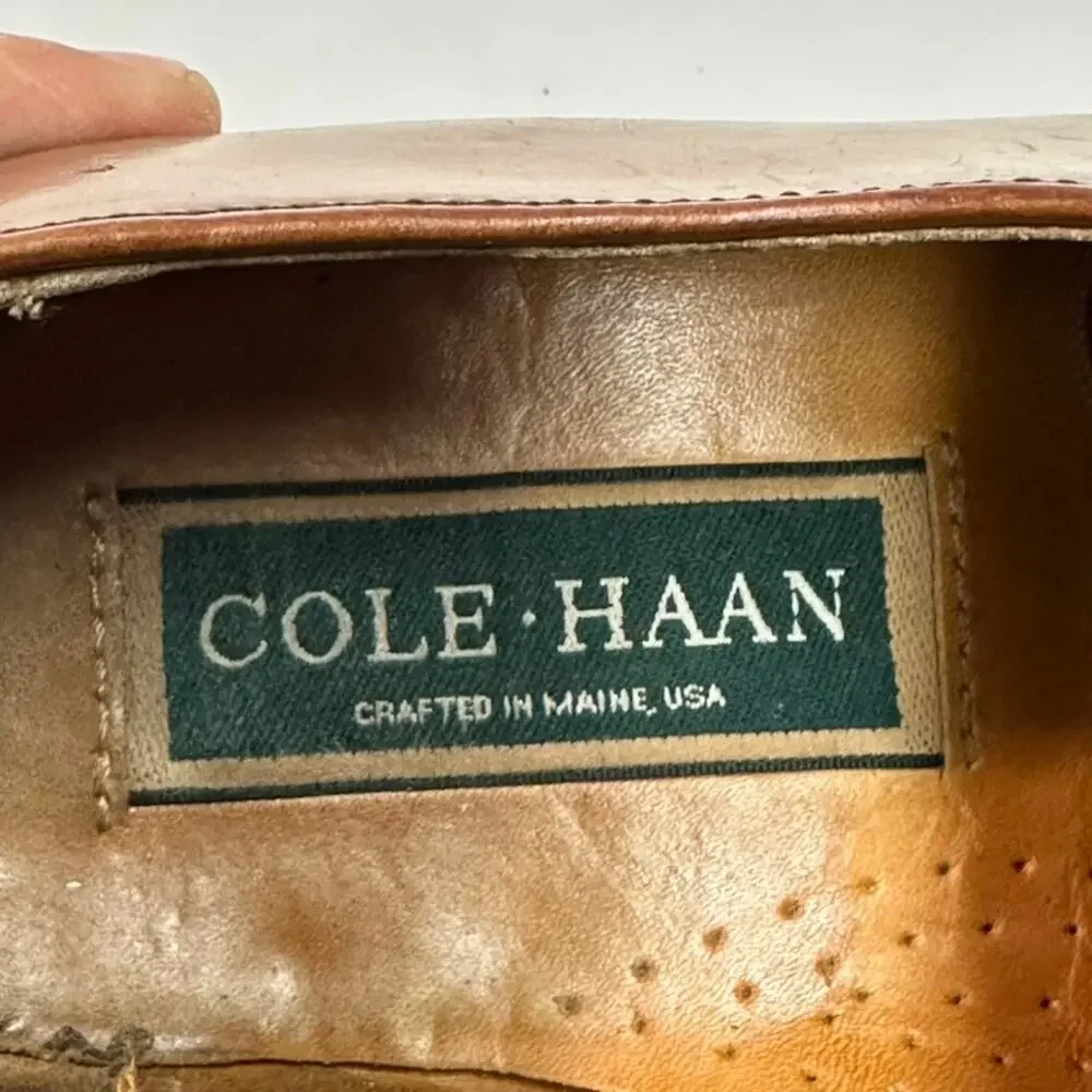NEW HEELS Rancourt & Co. x Cole Haan Split Toe Derby Made in Maine USA 9 D